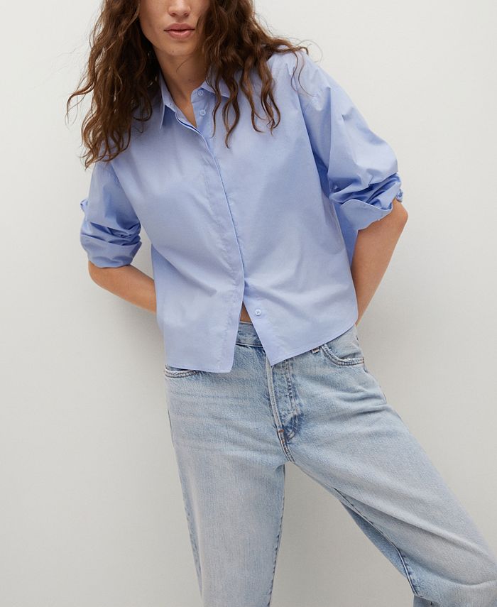 MANGO Women's AnkleLength StraightFit Jeans Macy's