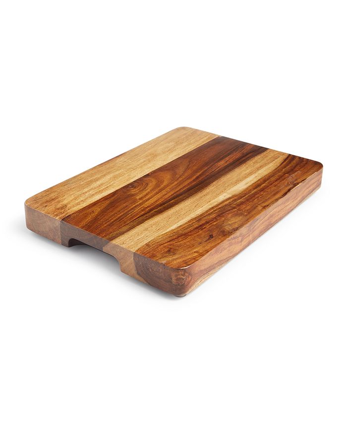 Martha Stewart Everyday Day Creek- 2-Piece Acacia Wood Cutting Board Set 