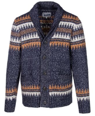 Schott NYC Men s Southwestern Pattern Cardigan Sweater Macy s