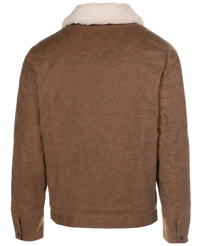 Schott NYC Men s Waxed Cotton Mechanics Jacket Macy s