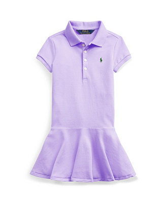 Polo Ralph Lauren Little Girls Stretch Pique Polo Dress & Reviews 
