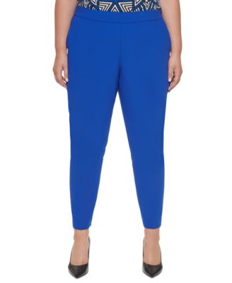 Calvin Klein Plus Size Slim-Leg Pants
