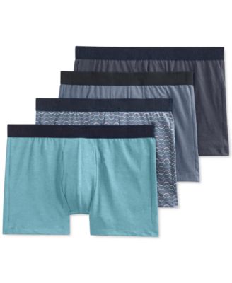 Jockey - Men's Flex 365 4-Pk. Stretch Trunks