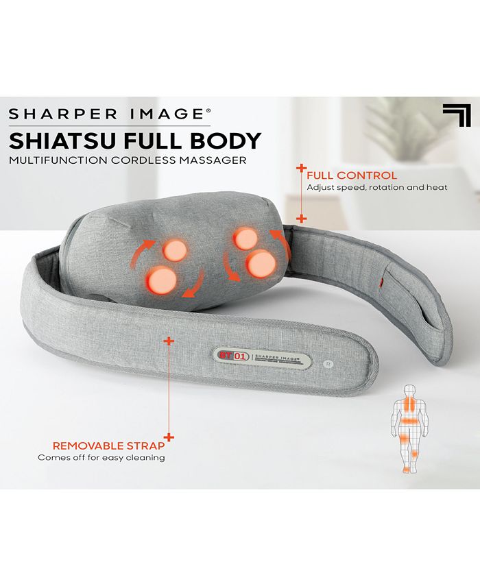 Sharper Image Shiatsu Full Body Multifunction Cordless Massager Macys