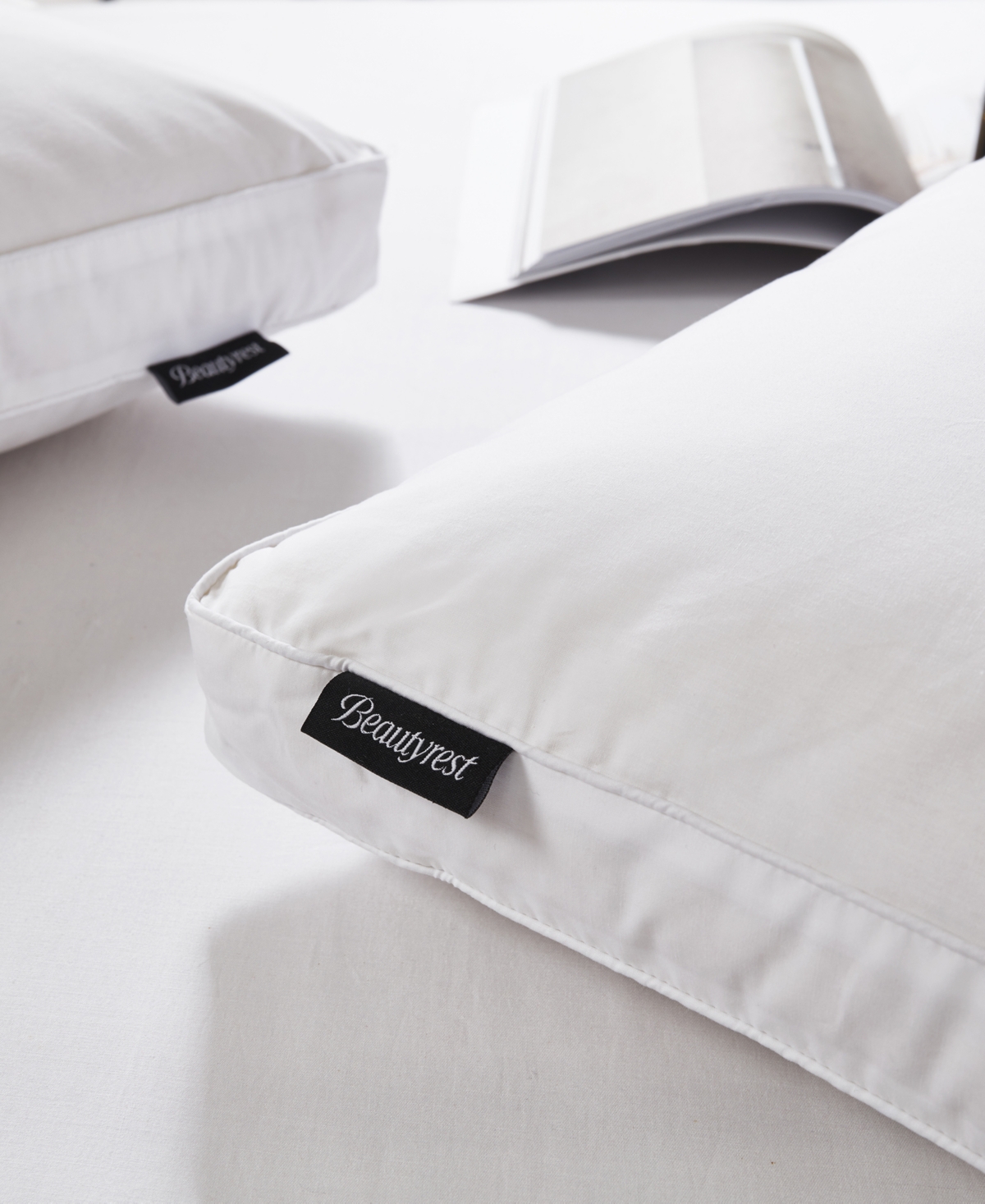 Beautyrest Feather & Down Fiber Firm 2-Pack Pillow, King