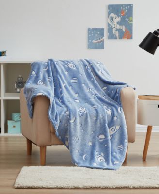 Olivia & Finn - Space Glow in the Dark Throw