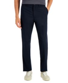 Men's Modern-Fit Navy Tech Suit Separate Pants