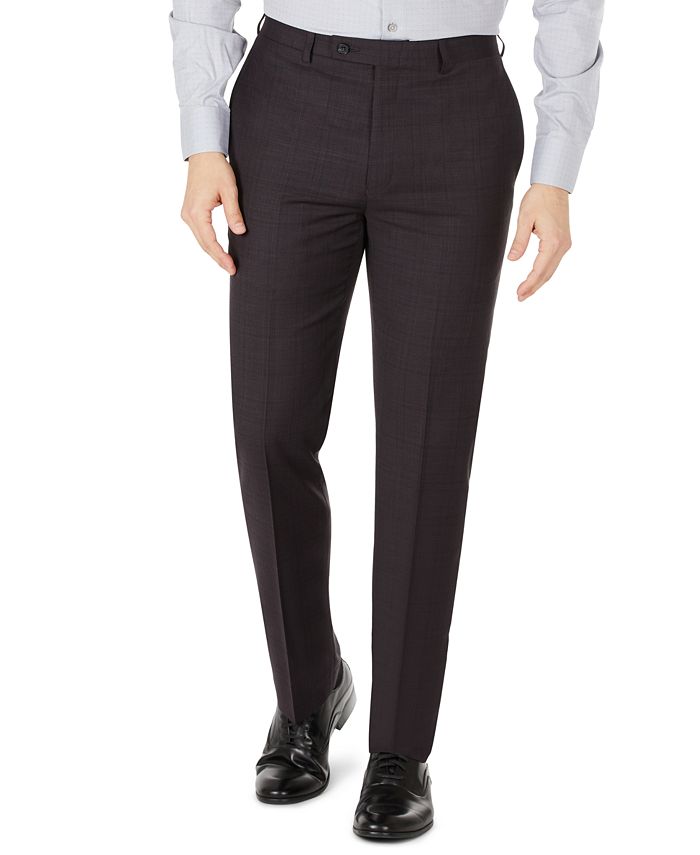 Calvin Klein Men's Slim-Fit Wool Suit Separates Pants & Reviews - Pants -  Men - Macy's