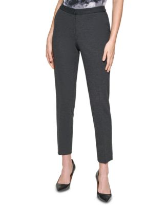 Calvin Klein - Mid-Rise Slim Leg Pant