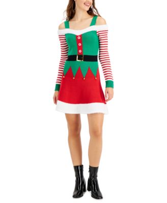 elf sweater dress