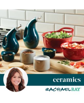 Ceramic Stacking Spice Box Set with Lid, 2-Piece