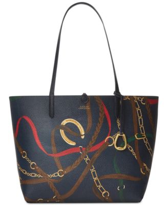 lauren ralph lauren pebble reversible tote