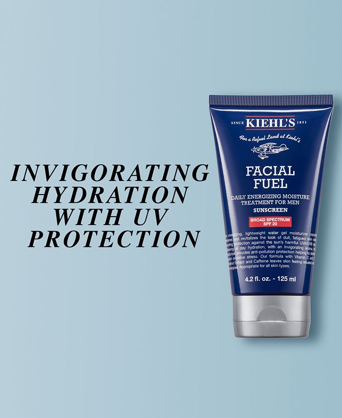 Kiehl's Since 1851 Facial Fuel Men’s SPF 20 Moisturizer Macy's