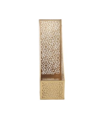 by Cosmopolitan Gold Iron Glam Magazine Holder, 12 x 5 x 10