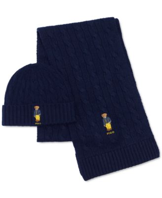 polo ralph lauren bear scarf