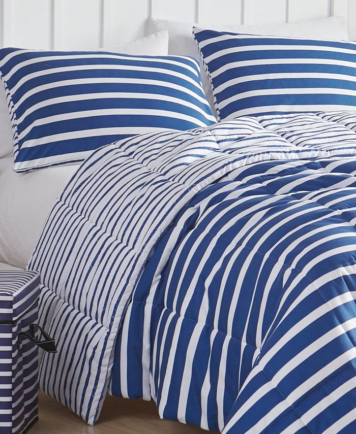 SCOUT Home Nantucket 3 Piece Synthetic Down Comforter Set, Full/Queen