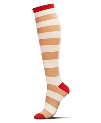 MeMoi Women's Shaded Stripes Cashmere Blend Knee High Socks - Macy's