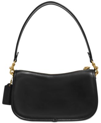 Leather Swinger Shoulder Bag
