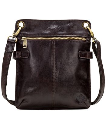 Patricia Nash Francesca Leather Crossbody & Reviews - Handbags ...