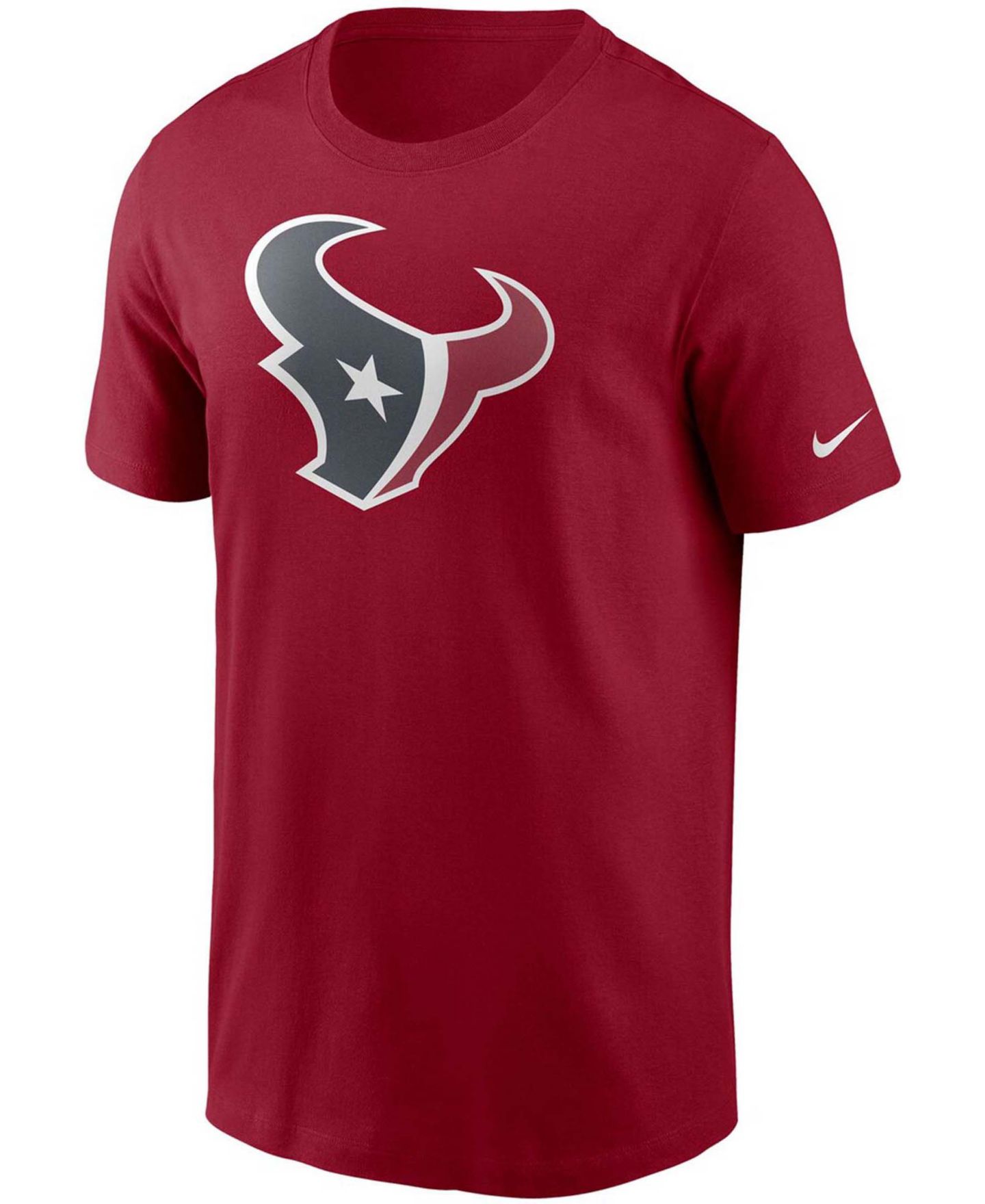 Мужская футболка Nike Red Houston Texans Primary Logo — фото 2