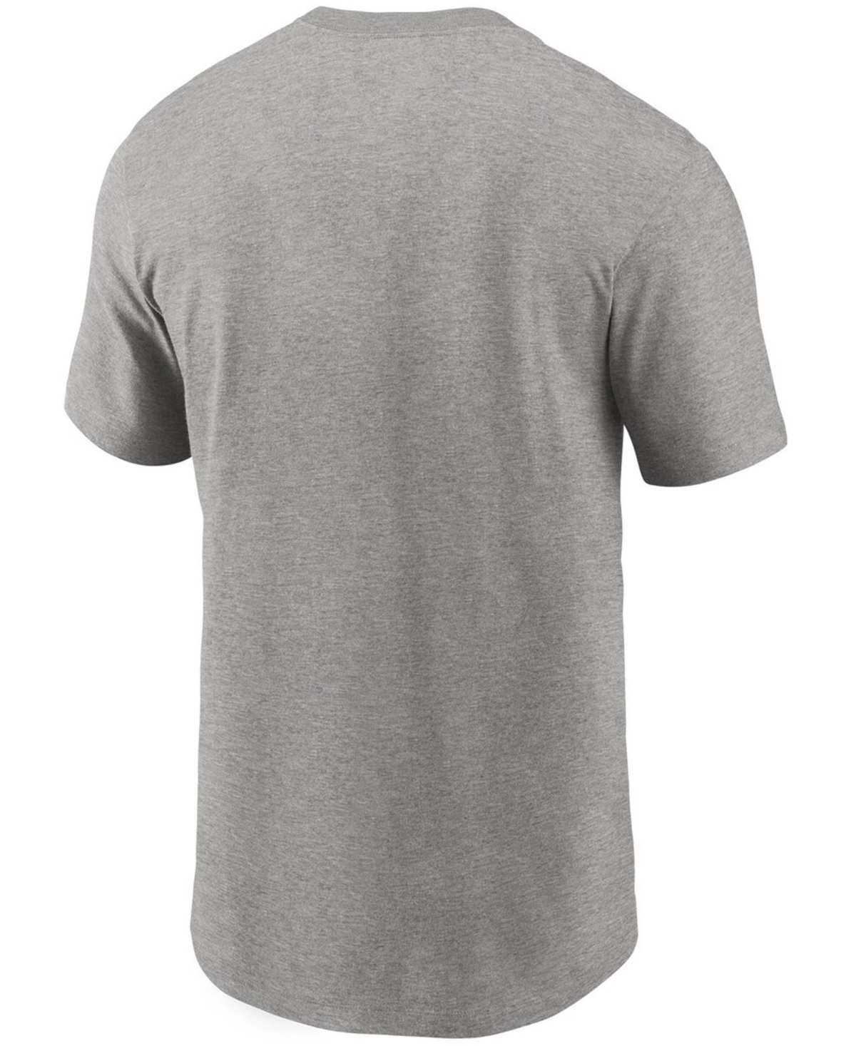 Shop Nike Men's  Heathered Gray Tennessee Titans Primary Logo T-shirt
