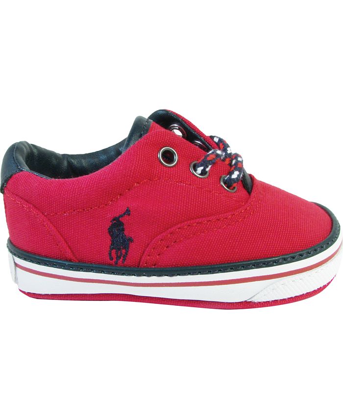 Polo Ralph Lauren Baby Boys' Layette Vaughn Crib Shoes from Finish Line