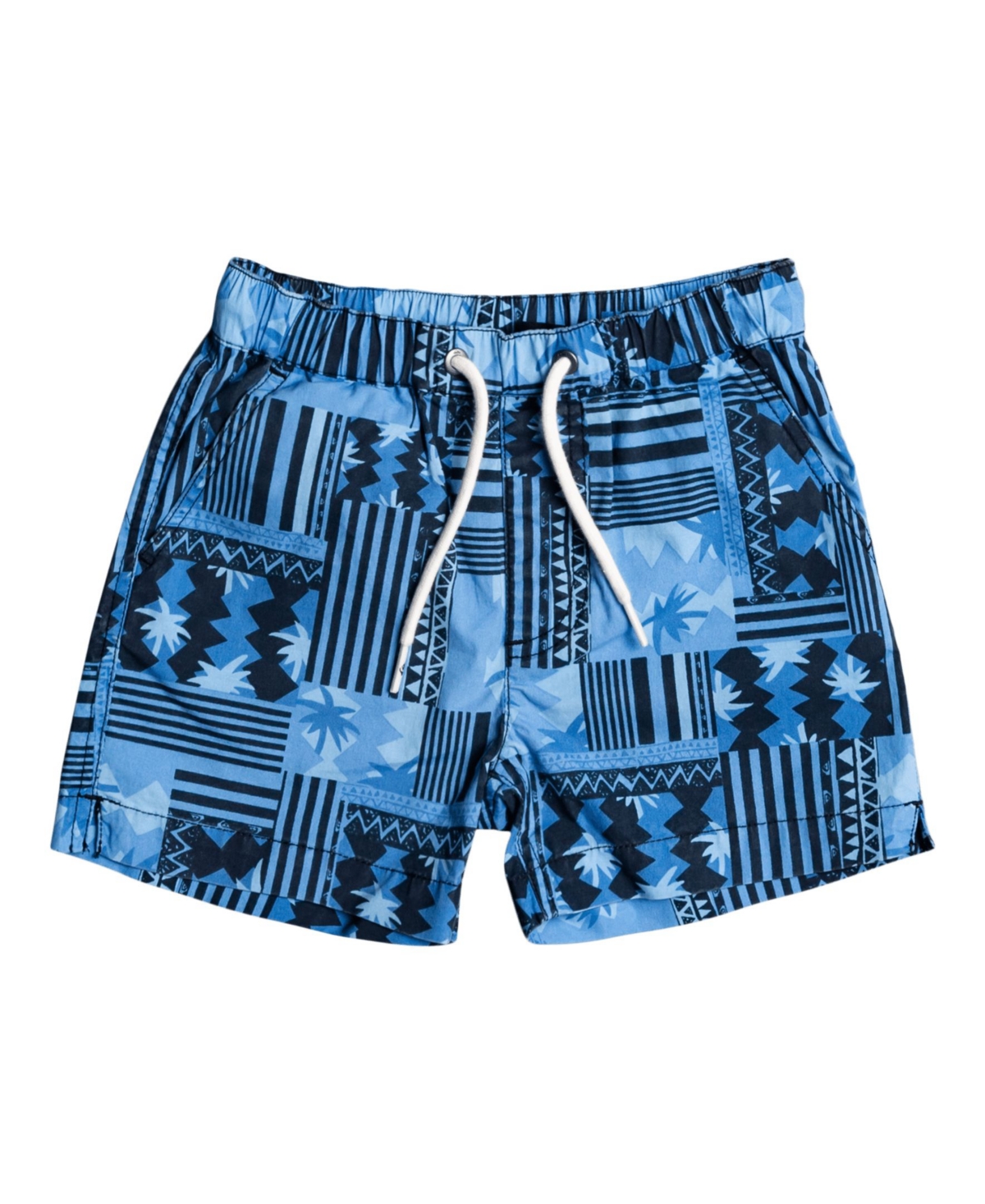 UPC 194476832224 product image for Quiksilver Toddler Boys Taxer Geo-Print Drawstring Shorts | upcitemdb.com