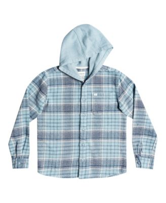 Quiksilver - Big Boys Halidon Hooded Cotton Shirt