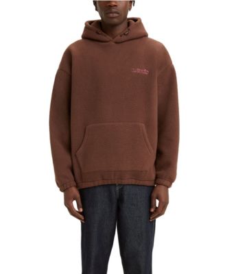 levis brown hoodie