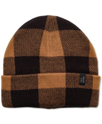 Steve Madden - Men's Checkered Beanie