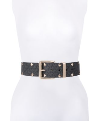 michael kors studded belt