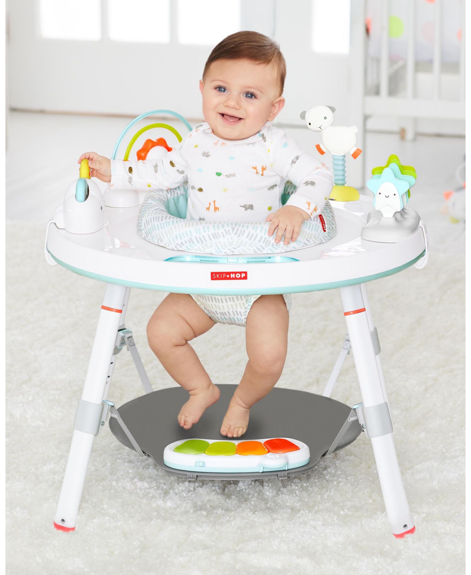 Silver Lining Cloud Baby's View 3-Stage Activity Center