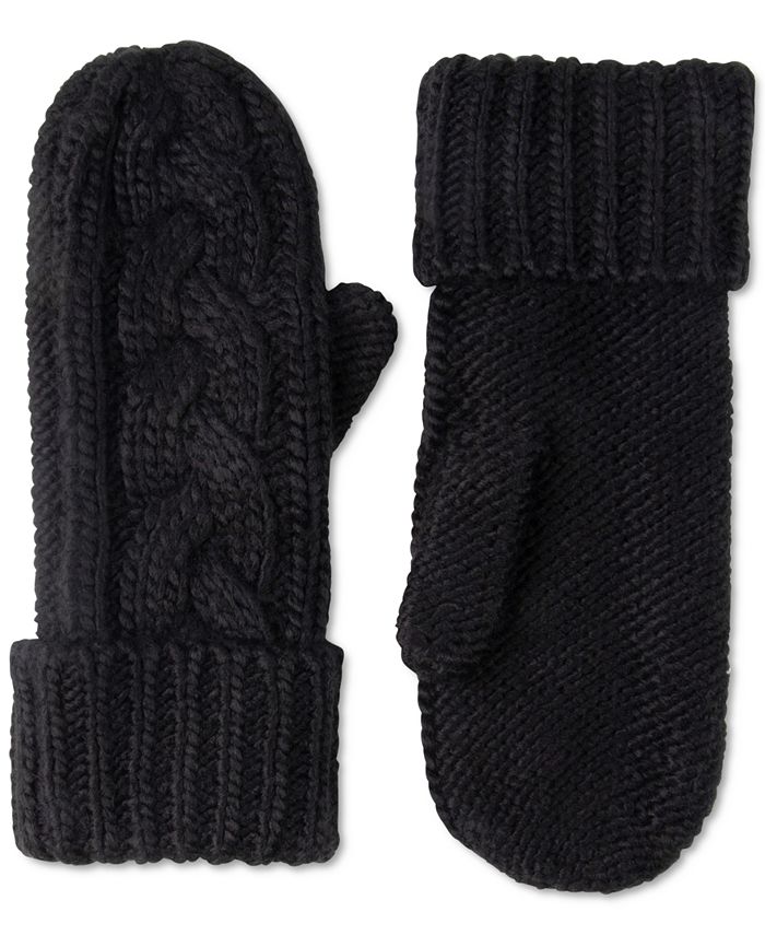 Michael Kors Cable Knit Mittens Macy s
