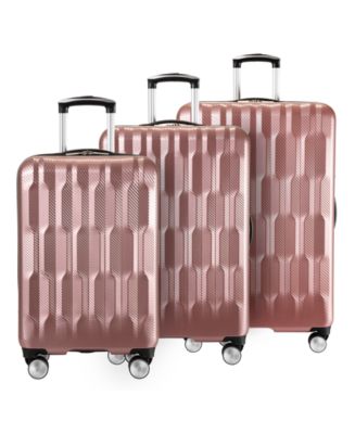 Rose gold cheap suitcase matalan