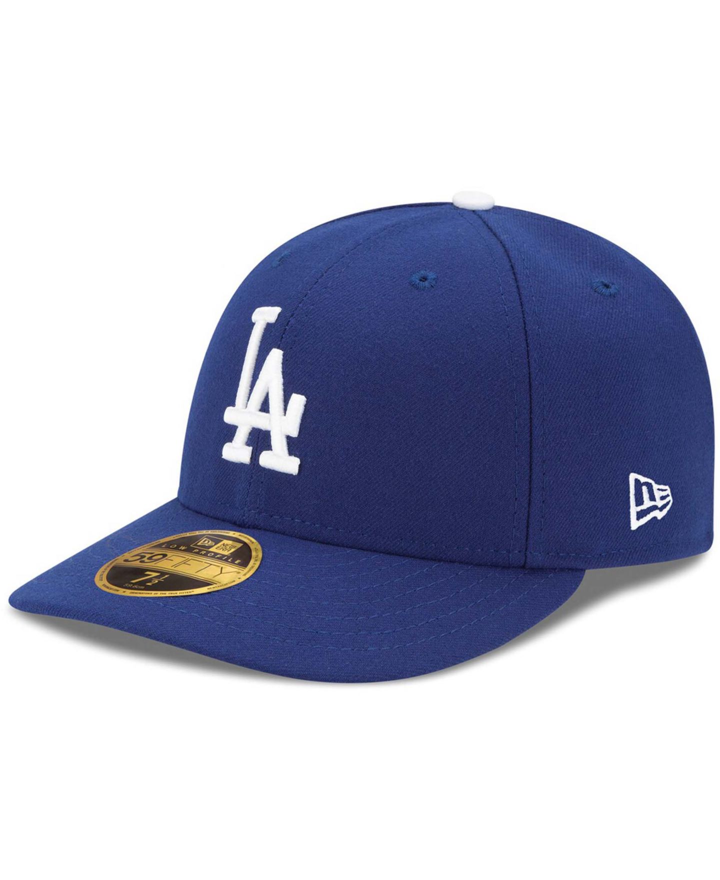 Мужская кепка New Era Los Angeles Dodgers Low Profile AC Performance 59FIFTY Fitted — фото 1