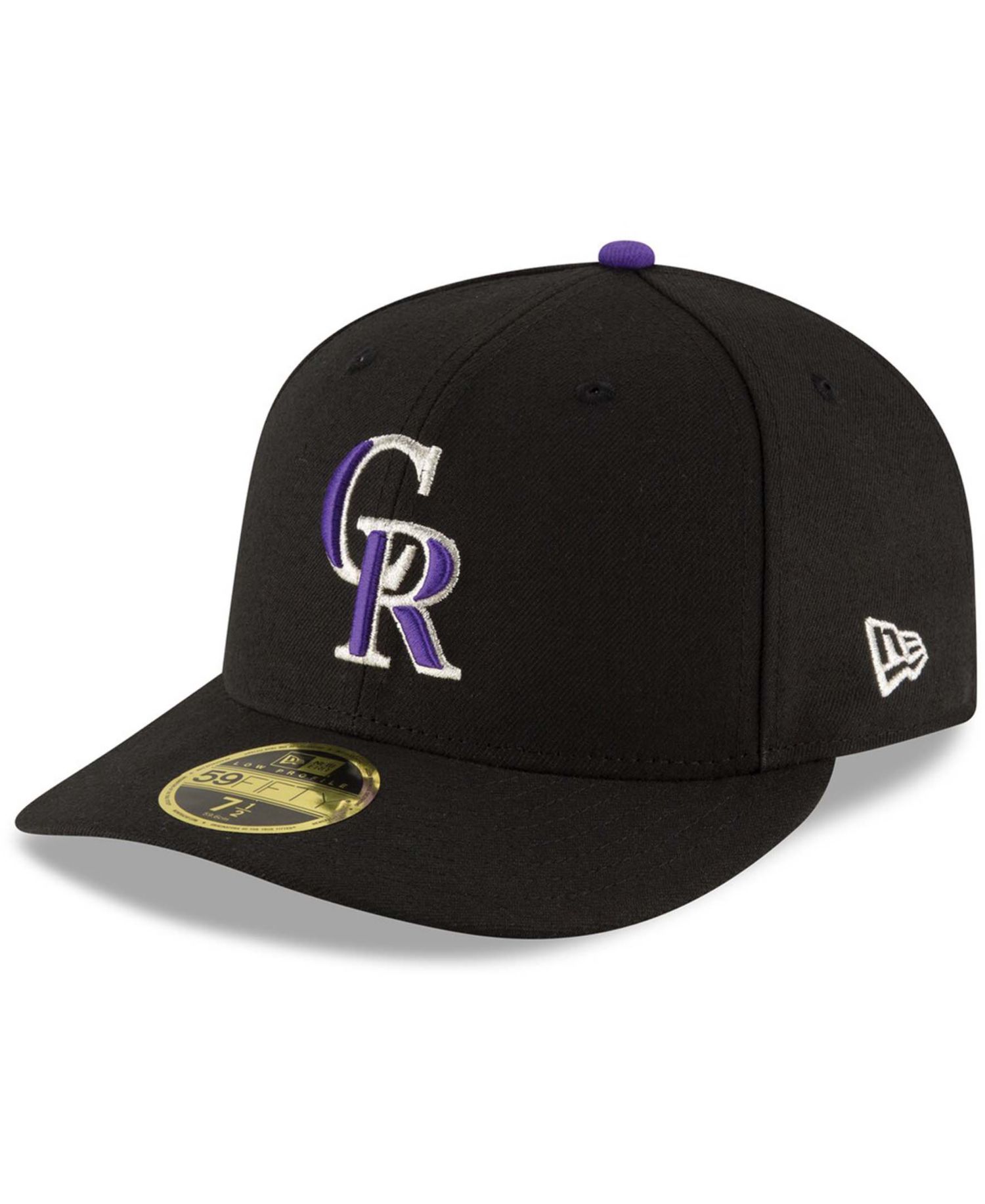 Men's Colorado Rockies Game Authentic Collection On-Field Low Profile 59FIFTY Fitted Hat