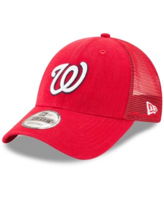 New Era - Washington Nationals Trucker 9FORTY Adjustable Snapback Cap