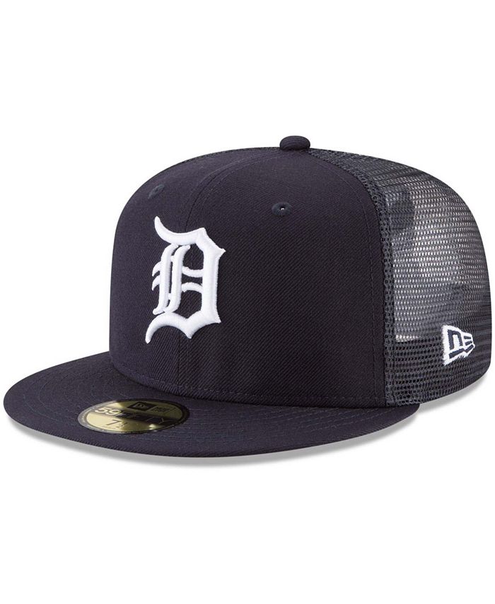 New Era Detroit Tigers On-Field Replica Mesh Back 59FIFTY Fitted Cap ...