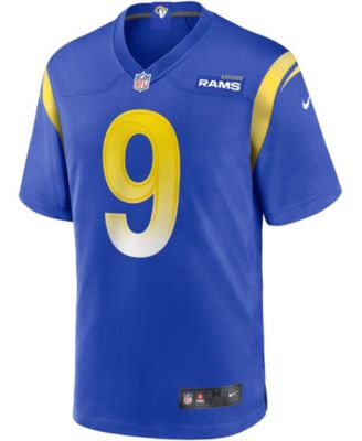 Men's Matthew Stafford Los Angeles Rams Game Jersey