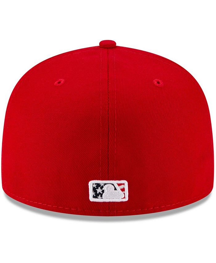 New Era Men s Red Tampa Bay Rays 4th of July On Field 59FIFTY