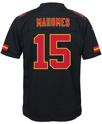 Nike Youth Kansas City Chiefs Patrick Mahomes #15 Atmosphere Grey Game  Jersey