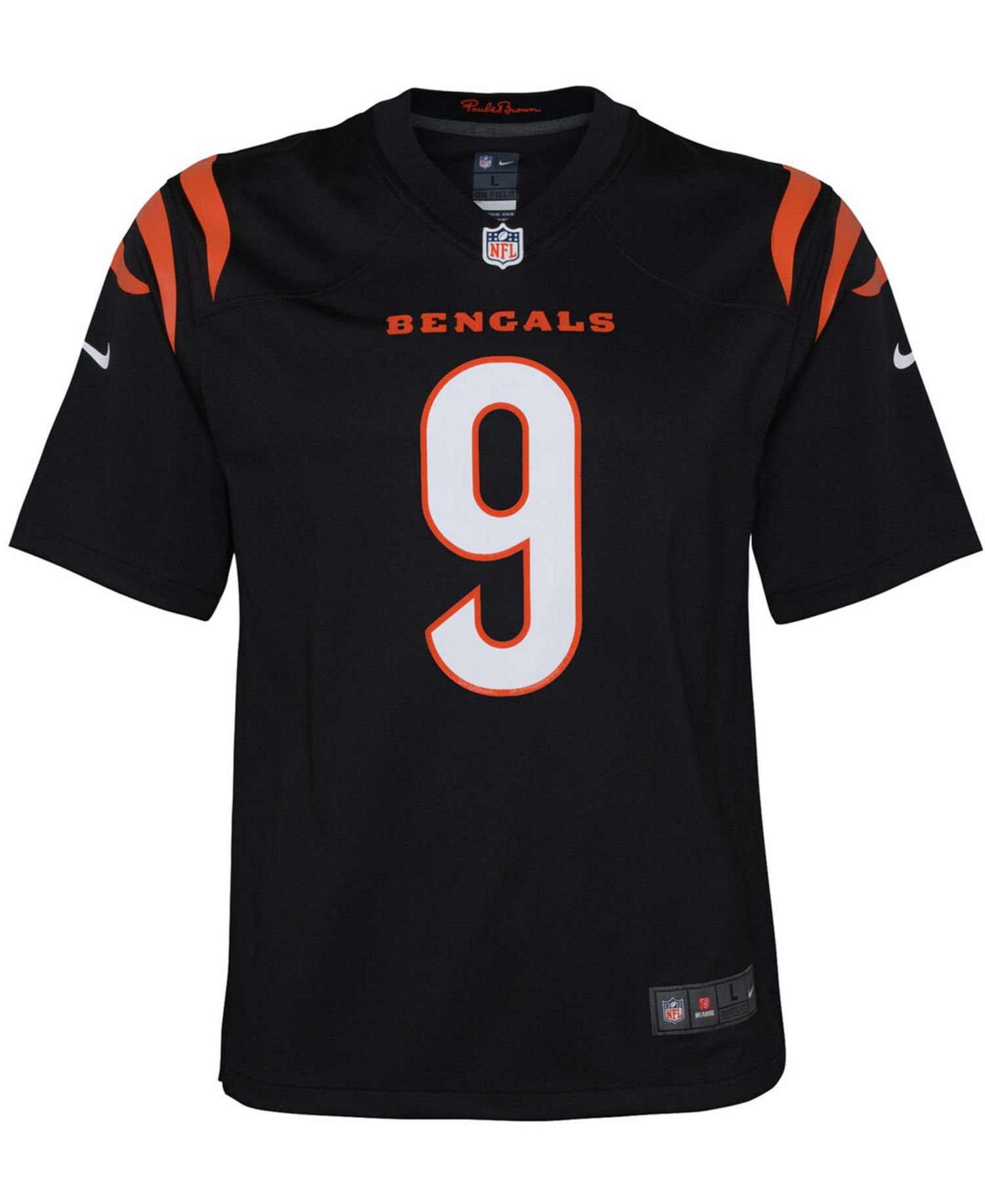 Big Boys and Girls Joe Burrow Cincinnati Bengals Game Jersey