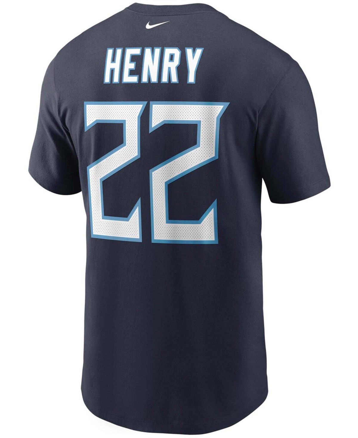 Men's Derrick HenryTennessee Titans Name and Number T-shirt - Navy