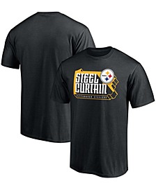 Men's Black Pittsburgh Steelers Hometown Steel Curtain T-shirt