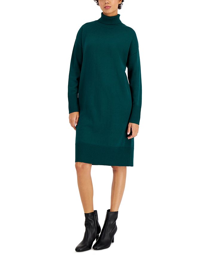 J crew outlet turtleneck sweater dress