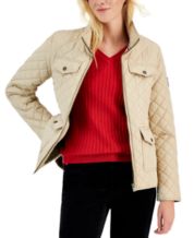 Tommy Hilfiger Tan Beige Women s Coats Jackets Macy s