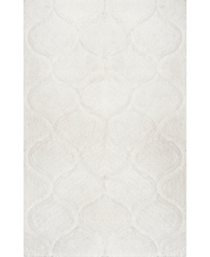 Nuloom Mellow Hjml01a 7'6" X 9'6" Area Rug In White