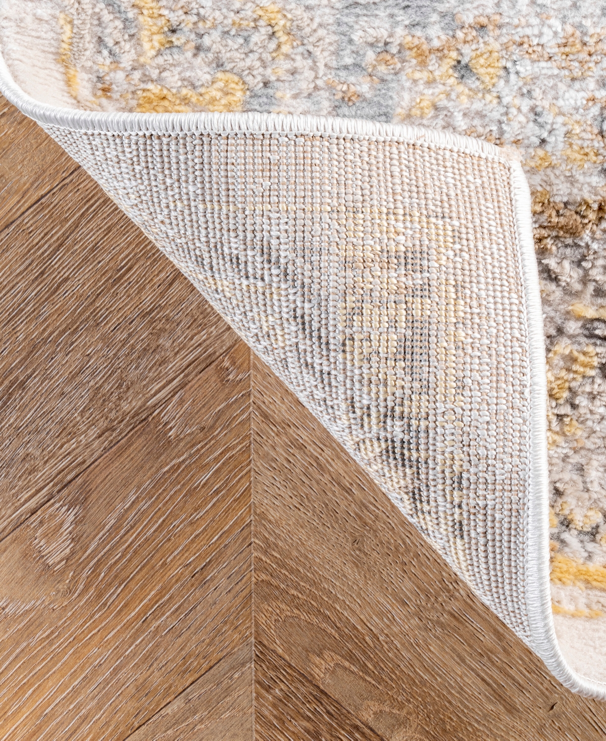 nuLoom Druzy CFDR05B Area Rug - Gold-tone
