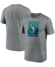 Unisex Fanatics Signature Gray Seattle Mariners Super Soft Long Sleeve T-Shirt Size: 4XL