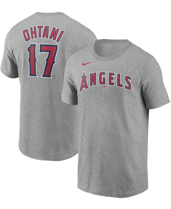  Shohei Ohtani Shirt (Cotton, Small, Heather Gray